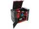 GeoTech-Pro DGP8000SE-3 - Generatore di corrente diesel silenziato carrellato con AVR 6 kW - Continua 5.5 kW Trifase + ATS