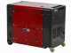 GeoTech-Pro DGP8000SE-3 - Generatore di corrente diesel silenziato carrellato con AVR 6 kW - Continua 5.5 kW Trifase