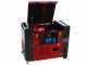 GeoTech-Pro DGP8000SE - Generatore di corrente diesel silenziato carrellato con AVR 6 kW - Continua 5.5 kW Monofase