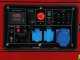 GeoTech-Pro DGP8000SE - Generatore di corrente diesel silenziato carrellato con AVR 6 kW - Continua 5.5 kW Monofase