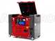 GeoTech Pro DGP8000SE - Generatore di corrente diesel silenziato carrellato con AVR 6 kW - Continua 5.5 kW Monofase + ATS