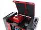 GeoTech-Pro DGP8000SE - Generatore di corrente diesel silenziato carrellato con AVR 6 kW - Continua 5.5 kW Monofase + ATS