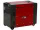 GeoTech-Pro DGP8000SE - Generatore di corrente diesel silenziato carrellato con AVR 6 kW - Continua 5.5 kW Monofase + ATS