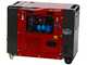 GeoTech-Pro DGP8000SE - Generatore di corrente diesel silenziato carrellato con AVR 6 kW - Continua 5.5 kW Monofase + ATS