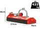 GeoTech Pro HFM 205 - Trinciaerba per trattore - Serie medio-pesante