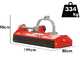 GeoTech-Pro HFM 185 - Trinciaerba per trattore - Serie medio-pesante