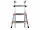 Svelt Scalissima GR, 2x6 gradini, 3 mt - Scala in alluminio telescopica