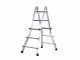 Svelt Scalissima GR SSCAL006, 2x6 gradini, 2.92 m - Scala in alluminio telescopica - Altezza stimata opereativa 3.92 m