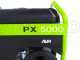 Pramac PX 5000 - Generatore di corrente carrellato con AVR e avv. elettrico 3.8 kW - Continua 3.5 kW Monofase