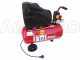Fini Ciao 24 - Compressore aria elettrico portatile monofase, oil-less - Motore 1,5 HP - 24 lt