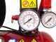 Fini Ciao 24 - Compressore aria elettrico portatile monofase, oil-less - Motore 1,5 HP - 24 lt