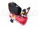 Fini Ciao 24 - Compressore aria elettrico portatile monofase, oil-less - Motore 1,5 HP - 24 lt