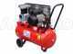 Fini MK 102 N 50 2M - Compressore aria elettrico monofase a cinghia - Motore 2 HP - 50 lt