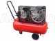 Fini MK 102 N 50 2M - Compressore aria elettrico monofase a cinghia - Motore 2 HP - 50 lt