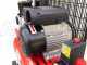 Fini MK 102 N 50 2M - Compressore aria elettrico monofase a cinghia - Motore 2 HP - 50 lt