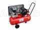 Fini MK 102 N 50 2M - Compressore aria elettrico monofase a cinghia - Motore 2 HP - 50 lt