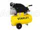 Stanley D210/8/24 - Compressore aria elettrico monofase - Motore 2 HP - 24 lt