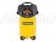 Stanley D200/10/24 - Compressore aria elettrico portatile monofase, oil-less - Motore 1.5 HP - 24 lt