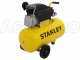 Stanley D210/8/50 - Compressore aria elettrico carrellato - motore 2 HP - 50 lt