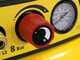 Stanley DN 200/8/6 - Compressore aria elettrico portatile monofase, oil-less - Motore 1.5 HP - 6 lt