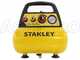 Stanley DN 200/8/6 - Compressore aria elettrico portatile monofase, oil-less - Motore 1.5 HP - 6 lt