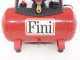 Fini Energy 12 - Compressore aria elettrico portatile monofase, oil-less - Motore 1.5 HP - 12 lt