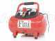 Fini Energy 12 - Compressore aria elettrico portatile monofase, oil-less - Motore 1.5 HP - 12 lt