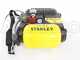 Stanley DN 200/10/5 - Compressore aria elettrico portatile monofase, oil-less - Motore 1.5 HP - 5 lt