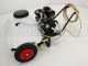 Kit motopompa irrorazione con gancio Comet APS41/Loncin G160F con carrello e serbatoio 120L