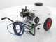 Kit motopompa irrorazione con gancio Comet APS41/Honda GP160 con carrello e serbatoio 120L