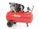 Ferrua FB28/100 CM2 - Compressore aria elettrico monofase a cinghia - Motore 2 HP - 100 lt