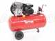 Ferrua FB28/100 CM2 - Compressore aria elettrico monofase a cinghia - Motore 2 HP - 100 lt