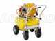 GeoTech SP 1050 2S ALU - Pompa irroratrice a scoppio carrellata - 2 tempi a miscela