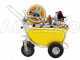 GeoTech SP 1050 2S ALU - Pompa irroratrice a scoppio carrellata - 2 tempi a miscela