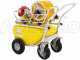 GeoTech SP 1050 2S ALU - Pompa irroratrice a scoppio carrellata - 2 tempi a miscela