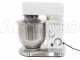 Impastatrice planetaria FP107 - Vasca INOX 7,5L - Multi attrezzo con Variatore