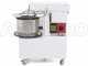AgriEuro Top-Line Mixer 500 S Deluxe - Impastatrice ribaltabile a spirale - 5 Kg - 7L