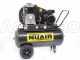 Nuair B 3800B/3M/100 TECH - Compressore aria elettrico monofase a cinghia - Motore 3 HP - 100 lt