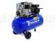 Michelin MB 100 B - Compressore aria elettrico monofase a cinghia - Motore 2 HP - 100 lt