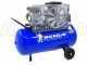 Michelin MB 100 B - Compressore aria elettrico monofase a cinghia - Motore 2 HP - 100 lt