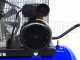 Michelin MB 100 B - Compressore aria elettrico monofase a cinghia - Motore 2 HP - 100 lt