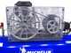 Michelin MCX 300 858 - Compressore aria elettrico trifase a cinghia - Motore 7.5 HP - 270 lt