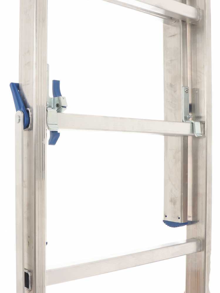 Scala Domestica 8 Gradini Marchetti Stella Basic 08 – Altezza 163 Cm, Leggera E Resistente