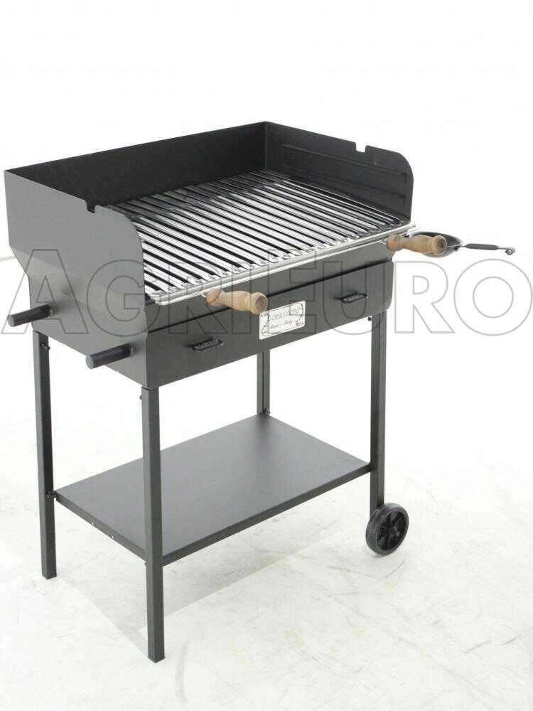 Barbecue Festa Plus A Carbone - Griglia In Acciaio Inox Per Feste All'Aperto - Foto 6