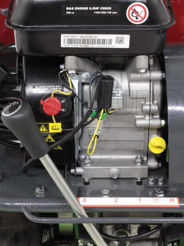 GeoTech Pro GeoPorter 330E BS - Motocarriola cingolata cassone estensibile con 4 rulli - 300Kg