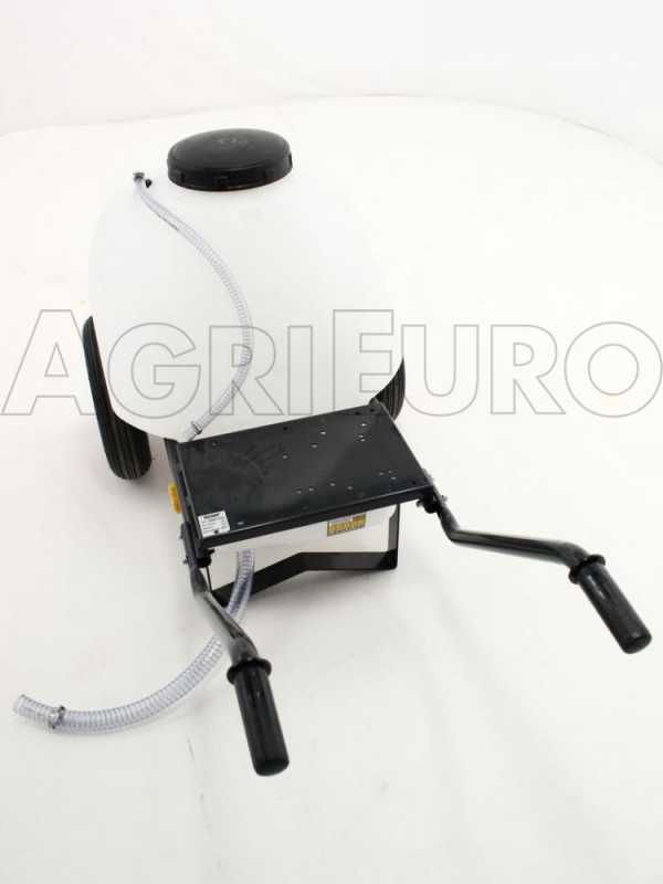 Kit motopompa irrorazione - Pompa Comet APS31 con motore elettrico con carrello e serbatoio 120L