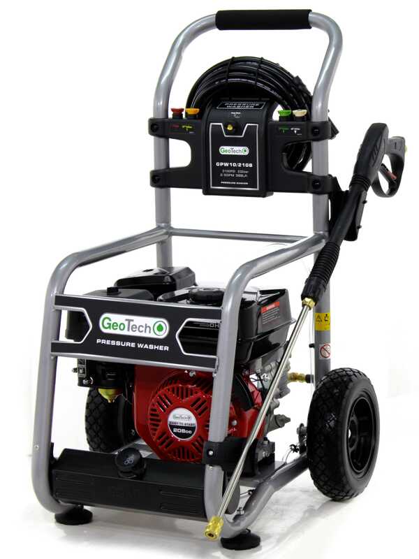 GeoTech GPW 10/210 B - Idropulitrice a scoppio - 233 bar - 568 L/h - Motore Ducar DH208