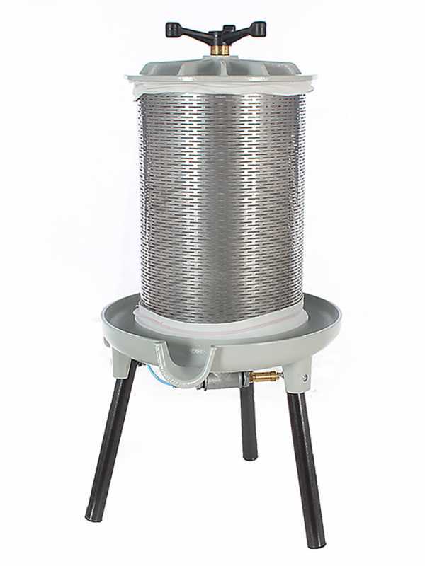 Grifo PEA20 - Pressa pneumatica per frutta 20 L - Vasca in INOX