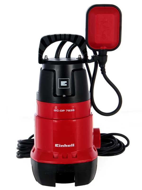 Einhell GC-DP 7835 - Pompa sommersa elettrica per acque scure - 780W - 230V