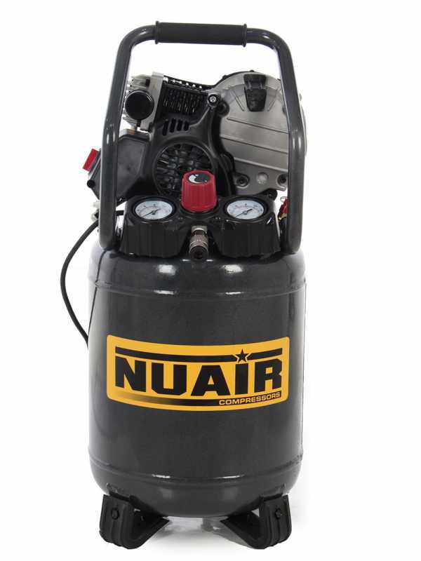 Nuair FU 227/10/24V - Compressore aria elettrico portatile monofase - Motore 2 HP - 24 lt